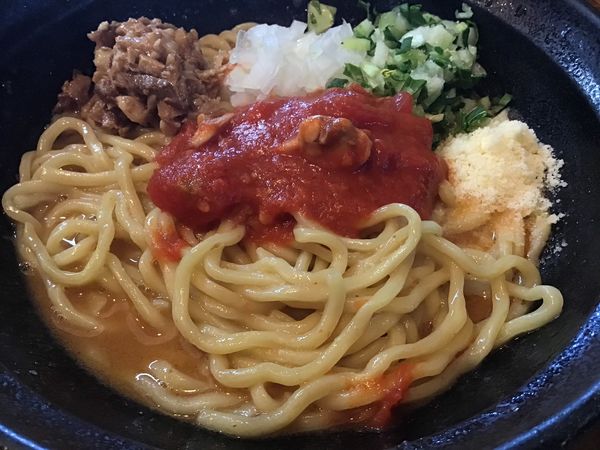 「エビまぜそば880円」@はりけんラーメンの写真