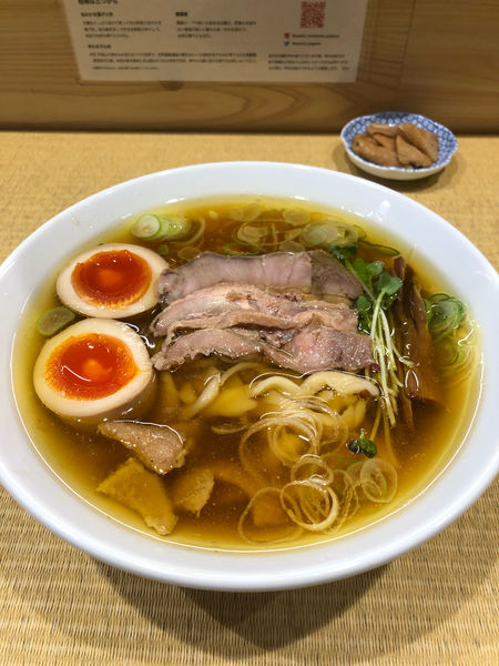 「親鶏中華そば　極太」@手打 親鶏中華そば 綾川の写真