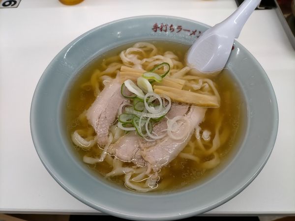 「ラーメン660円」@手打ちラーメン 万里の写真