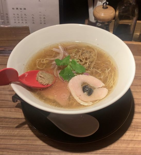 「中華そば 蛤出汁」@中華そば 鷸の写真