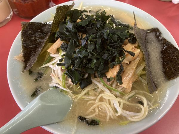 「ネギラーメン¥800+ネギ増し¥200」@ラーメンショップ 羽生インター店の写真