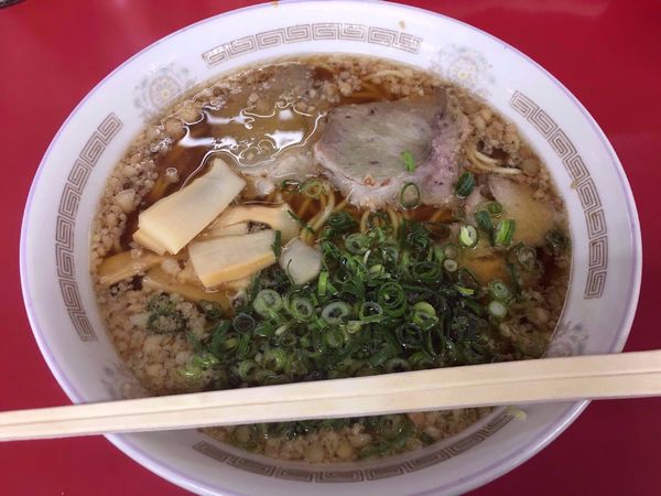 「中華そば大盛」@十八番 引野店の写真