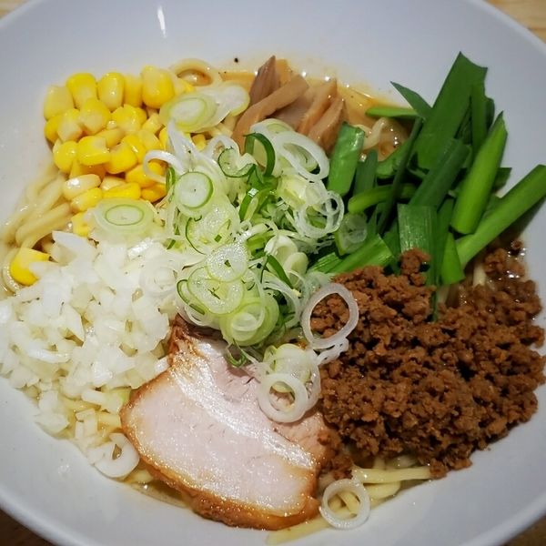 「【新メニュー】味噌まぜそば （並盛） 800円」@ふる川の写真