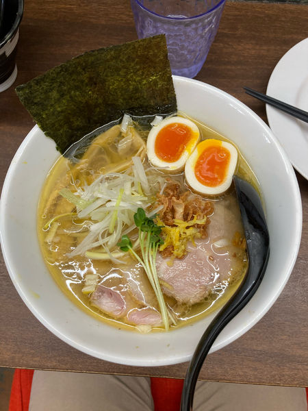 「限定　特製ラーメン　（塩）」@麺屋みつば＋クローバーの写真