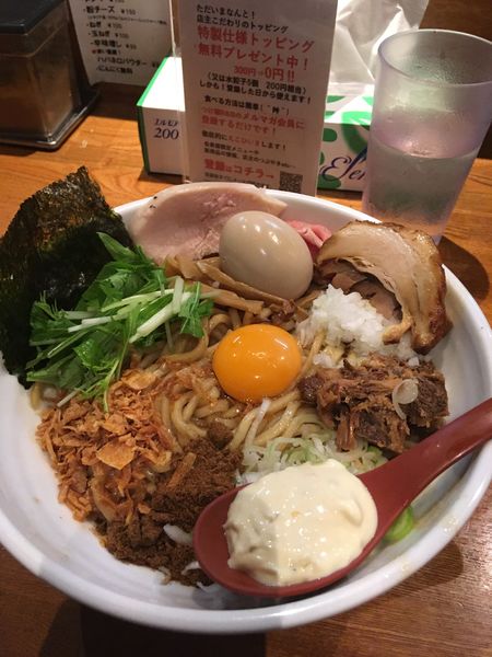 「特製まぜ」@つけ麺 R&Bの写真