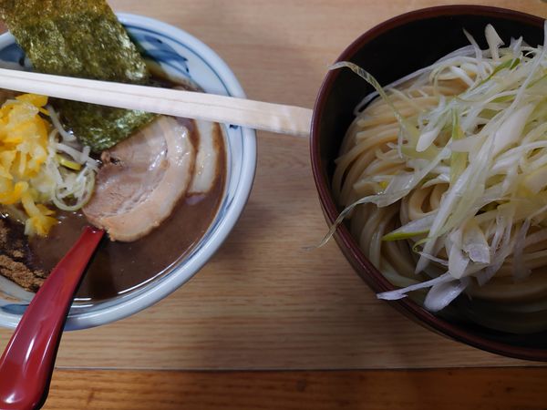 「つけ麺中盛り」@中華そば つけ麺 村岡屋の写真