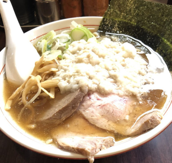「ラーメン中」@手打ち中華そば 酒田の写真