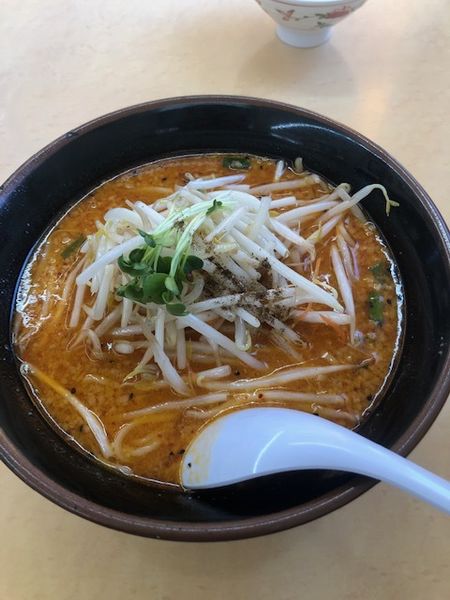 「辛みそらーめん」@くるまやラーメン 箕輪店の写真