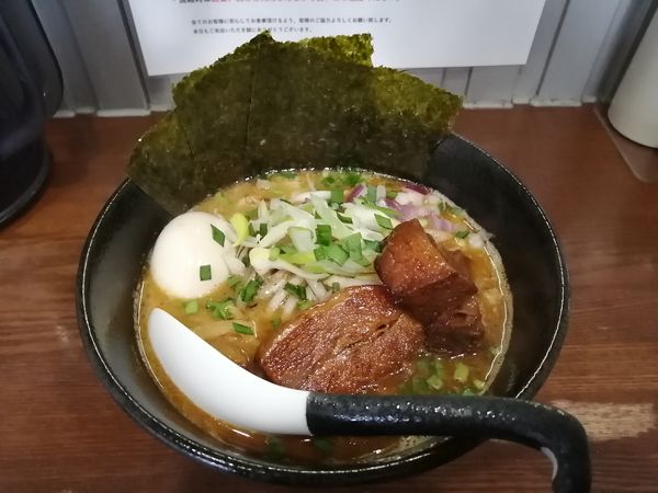「特製味噌らーめん　1000円」@らーめんぶたまろの写真