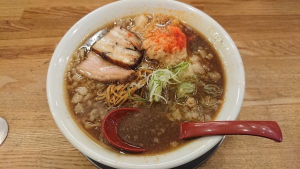 「背脂生姜らーめん」@麺や 七彩 八丁堀店の写真