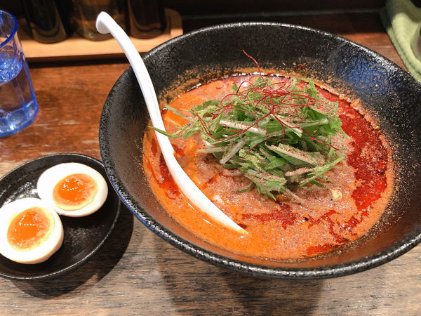 「担々麺　2辛　味玉」@神泉のらぁめん屋 うさぎの写真