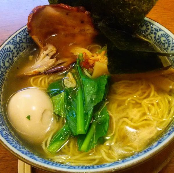 「味玉そば（塩）」@麺屋 空海 海浜幕張店の写真