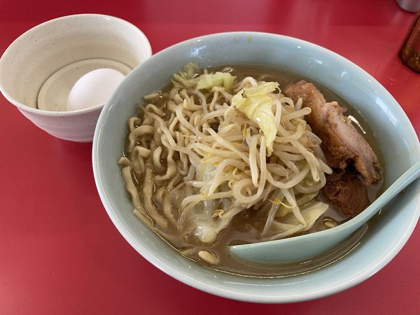 「らーめん（麺少なめ・野菜少なめ）」@ラーメン すくえ屋の写真