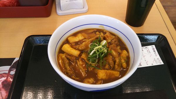 「新カレーそば」@なか卯 取手店の写真