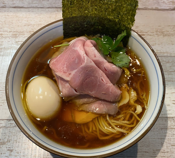 「特製四つ葉そば 鶏飯」@中華そば 四つ葉の写真