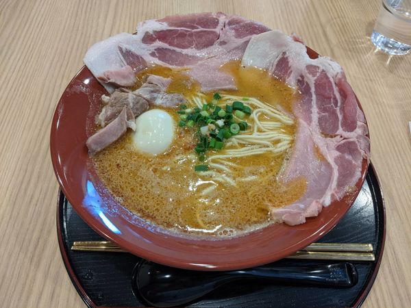 「海老味噌拉麺」@えびそば金行 つくば店の写真