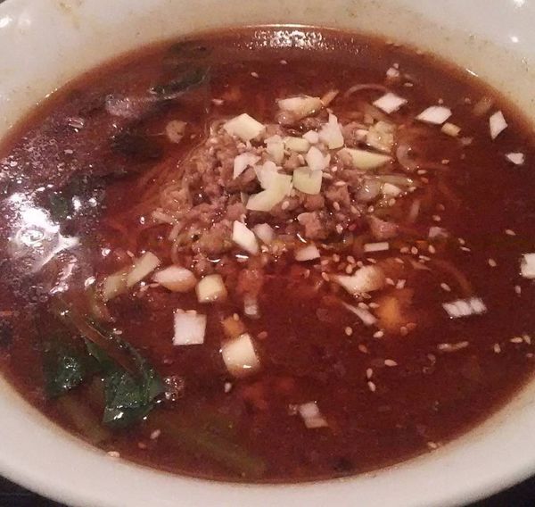 「黒胡麻担々麺」@海鮮餃子 帆船 プレナ幕張店の写真