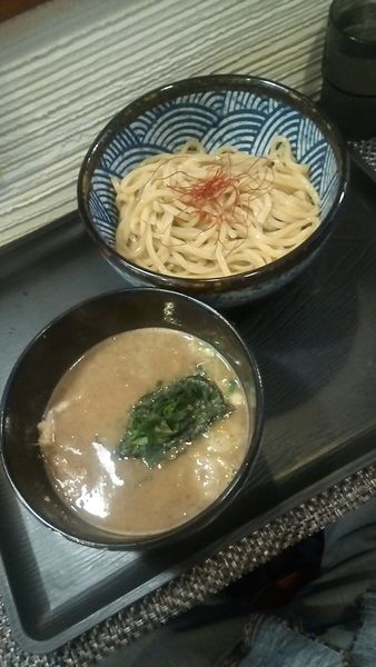 「濃厚梅つけ麺９００円」@ラーメン ハナレの写真