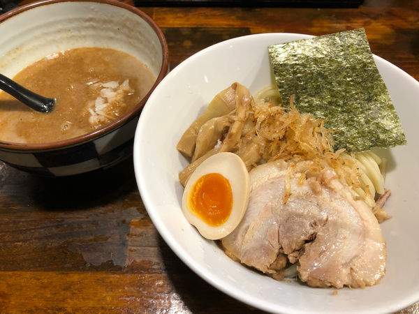 「濃魚つけ麺　辛うま」@オリオン食堂の写真