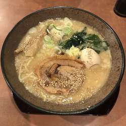 日光味噌ラーメン750円　味玉トッピング