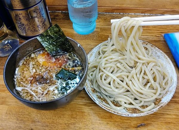 「つけ麺（小）太麺」@一陽来福の写真