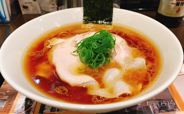 「飯田商店　１１００円」@らあめん花月嵐 神田店の写真