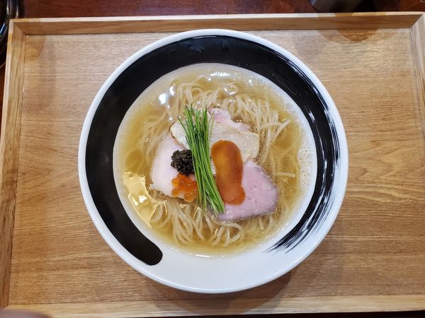 「のどぐろ煮干白醤油そば」@麺処しろくろの写真