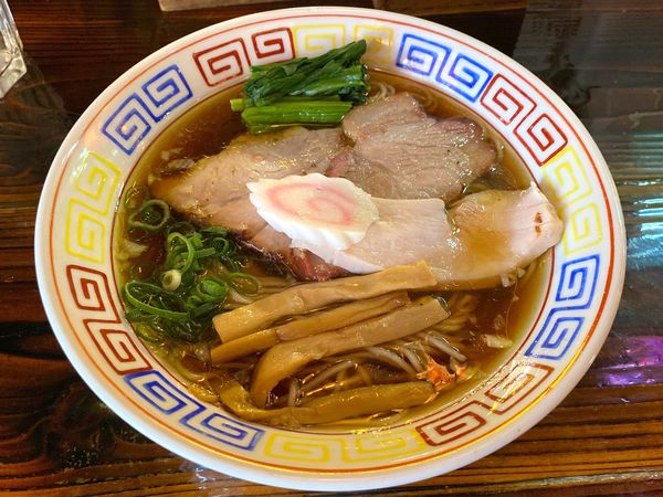 「比内中華ソバ 醤油 １，０００円」@ラーメン246亭の写真