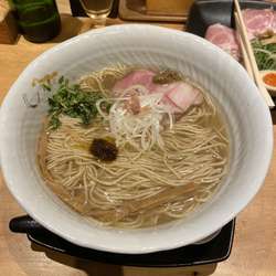 真鯛と蛤の塩そば