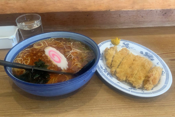 「タンタンメン トンカツ小」@肉屋の食堂 みおやの写真