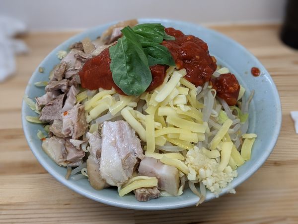 「限定The pizza of death」@ラーメン工藤の写真