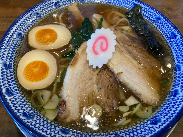 「醤油ラーメン　味玉」@ちゃーしゅうや武蔵 上田原店の写真