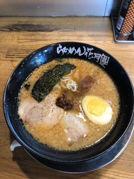 「嵐げんこつらあめん　720円」@らあめん花月嵐 榎町店の写真