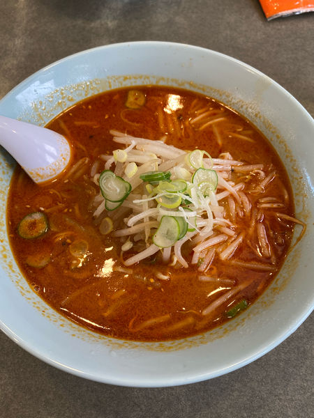 「辛みそラーメン」@くるまやラーメン 伊勢崎店の写真