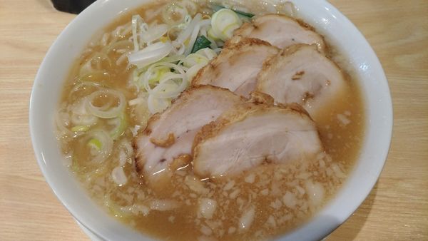 「会津味噌ラーメン+焼豚2枚100円」@喜多方ラーメン 中田の写真