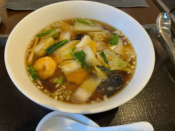 「五目入りスープそば（五目湯麺）800円」@史龍彩の写真