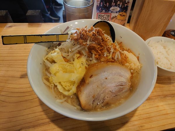 「豚野菜ラーメン」@ラーメン ふたつ矢の写真