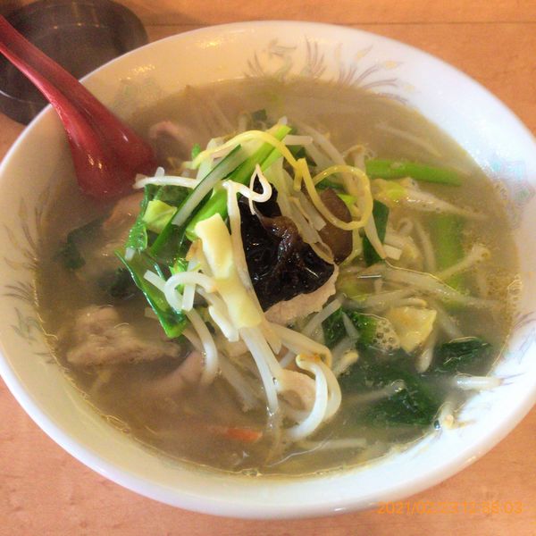 「五目タン麺 700円(税込)」@美食坊の写真