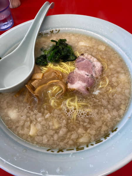 「コテコテラーメン➕中盛➕麺固め」@ラーメンショップ椿 酒々井SP前店の写真