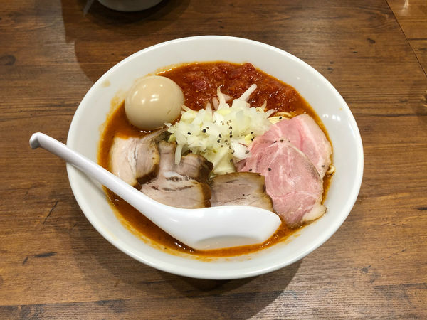 「全部入りとまとチーズご飯セット」@カッパラーメンセンターの写真