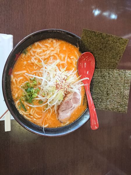 「小樽濃厚味噌ラーメン特盛￥９８０」@小樽らーめん 豆の木 蓮田店の写真