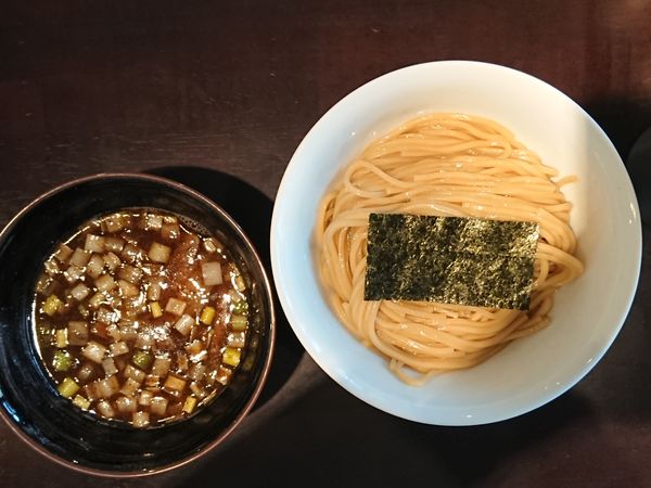 「つけ麺（中盛）」@つけ麺 麦の香の写真
