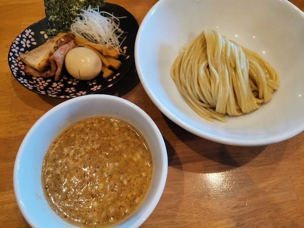 「濃厚醤油つけ麺」@麺処 湯咲の写真