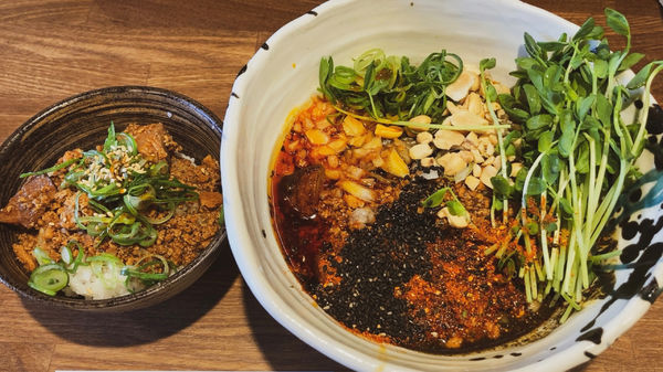 「汁無し坦々麺麺2辛」@みなみ食堂の写真