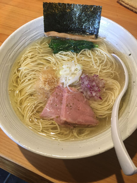 「塩ラーメン大盛り」@麺屋 さくら井の写真