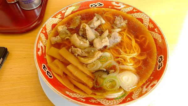 「地鶏ラーメン770円」@らーめん秋田 ひない軒の写真