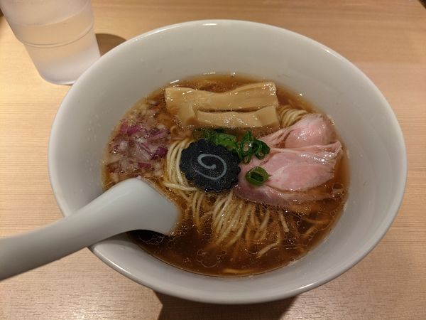 「のどぐろそば1000円」@らぁ麺 はやし田 新宿本店の写真