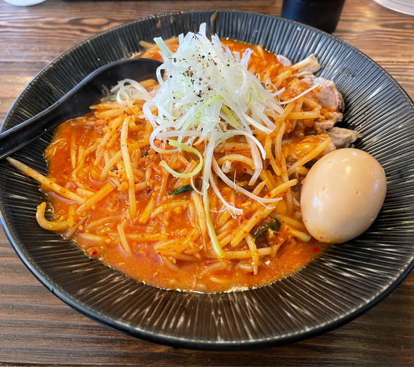 「辛味噌ラーメン（大盛）＋味玉」@大塚屋の写真