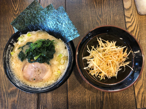 「醤油ネギ」@横浜家系ラーメン さがみ家 インターパーク店の写真