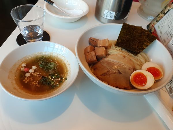 「スペシャルつけ麺、大盛」@らーめんと甘味処 九月堂の写真